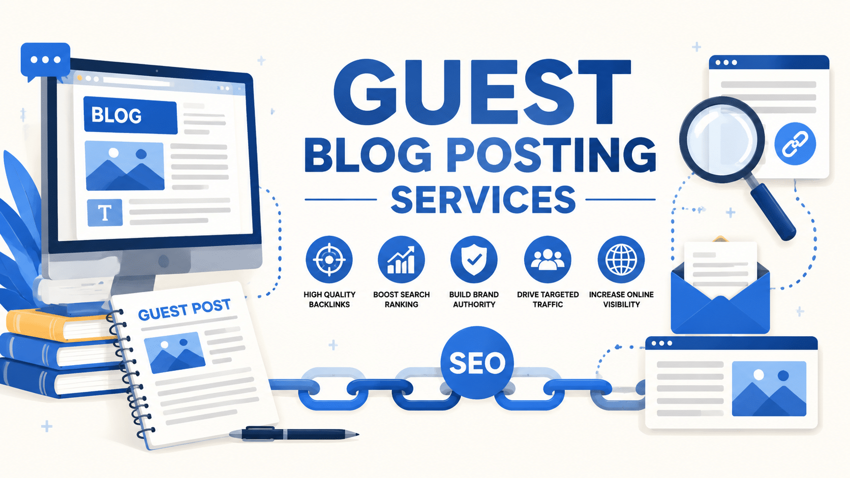 Top Guest Blog Posting Services for Higher Rankings and Visibility