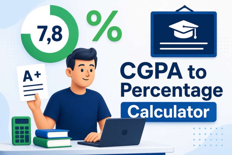 CGPA to percentage calculator